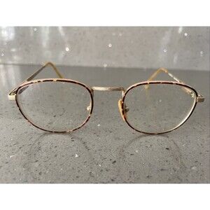 Colours by Alexander Julian Eyeglasses Frames ONLY Round 48-20-135 Havana Satin